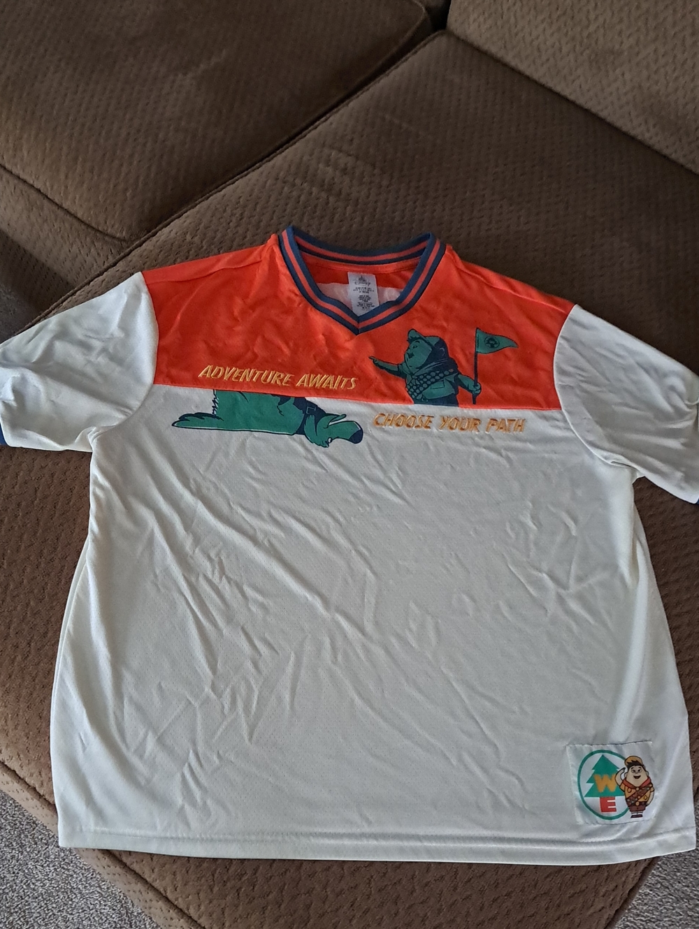 Disney Pixar UP Athletic Jersey Unisex Size: Large